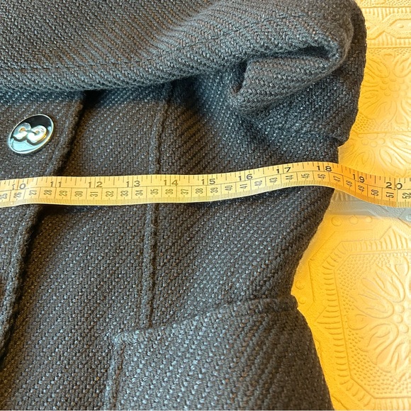 Mackage Black Wool Button Up Jacket Sz M EUC - Picture 13 of 13